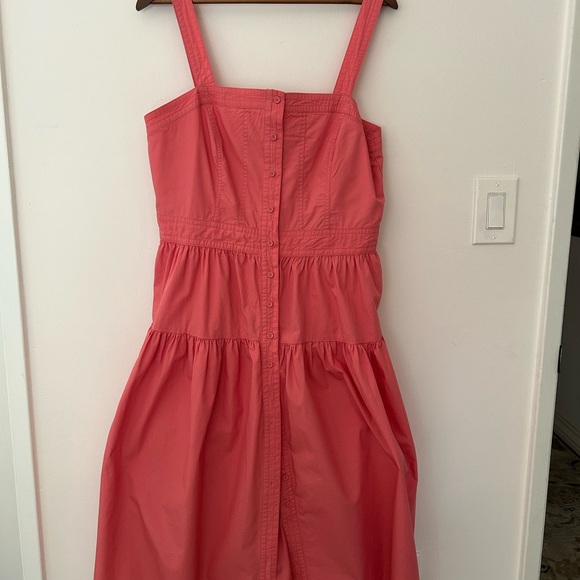 Banana Republic Coral-Pink Button Down Dress - Picture 11 of 11
